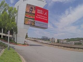 Billboard Advertisement & parking ramp