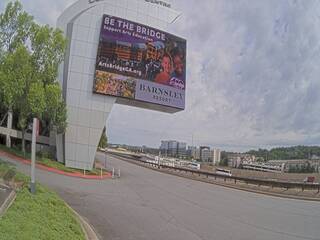 Billboard Advertisement & parking ramp