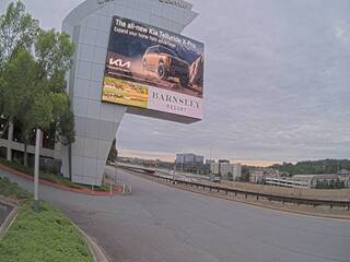 Billboard Advertisement & parking ramp