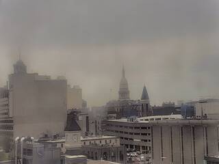 View of Lansing's Capital building