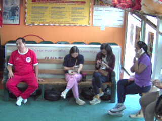 Waiting area of Fitness Center 