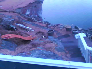 Stairs down to Trista River