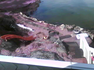 Stairs down to Trista River