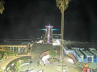 Pier and promenade in Ceriale
