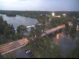 Kankakee River at Station Street Bridge