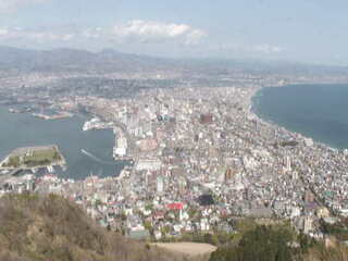 view from Mount Hakodate