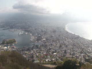 view from Mount Hakodate