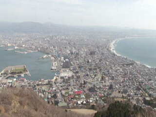 view from Mount Hakodate