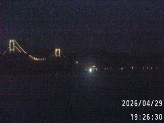 Kurushima Kaikyo Bridge--roving view