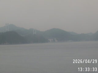Kurushima Kaikyo Bridge--roving view