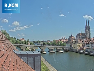 Stone Bridge and Cathedral