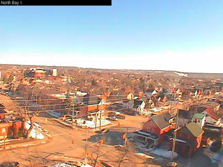 Worthington St E & Wyld St from North Bay City Hall