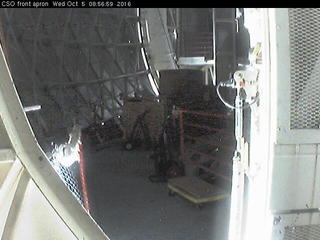 Caltech Submillimeter Observatory - Front Apron