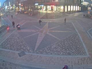 Jyväskylä Kompassi at Asemakatu & Kauppakatu