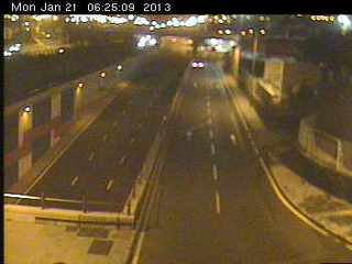 Salida del Tunel de Tres de Mayo