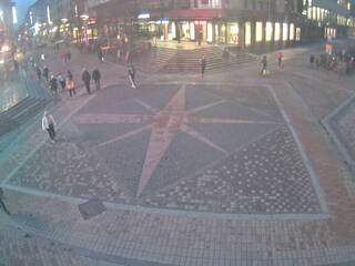 Jyväskylä Kompassi at Asemakatu & Kauppakatu