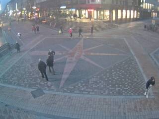 Jyväskylä Kompassi at Asemakatu & Kauppakatu