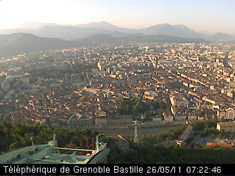 Télépherique de Grenoble Bastille