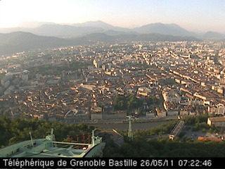 Télépherique de Grenoble Bastille