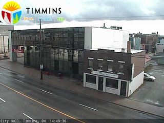 Timmins City Hall on Algonquin Blvd E
