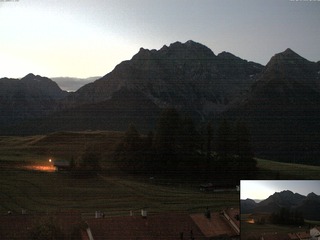 Ftan Panorama from Chauols
