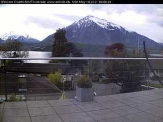 Oberhofen am Thunersee from Längenschachen