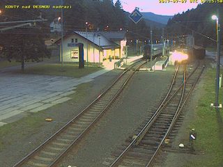 Kouty nad Desnou Station