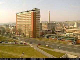 Building 21 'Bata's Skyscraper' on tř. Tomáše Bati