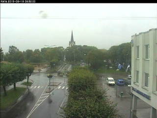 View from Keila City Hall on Keskväljak