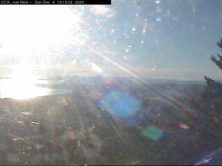 Nice depuis l'Observatoire de la Côte d'Azur