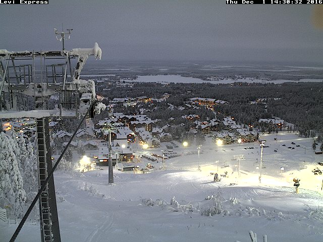 Levi Ski Resort - Express Cabin Lift Upper Station