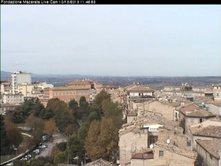 Overlooking the City of Macerata