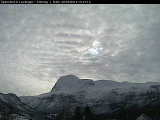 Spanstind in Lavangen