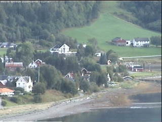 View from Jækta Fjordstue Mosvik